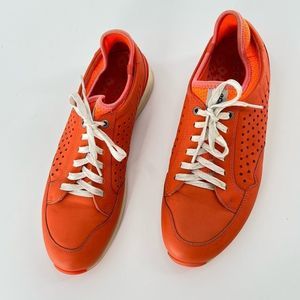 ECCO Womens Golf Speed Hybrid Golf Shoe Orange/White - Size 9.5 US 40 EU {s15}